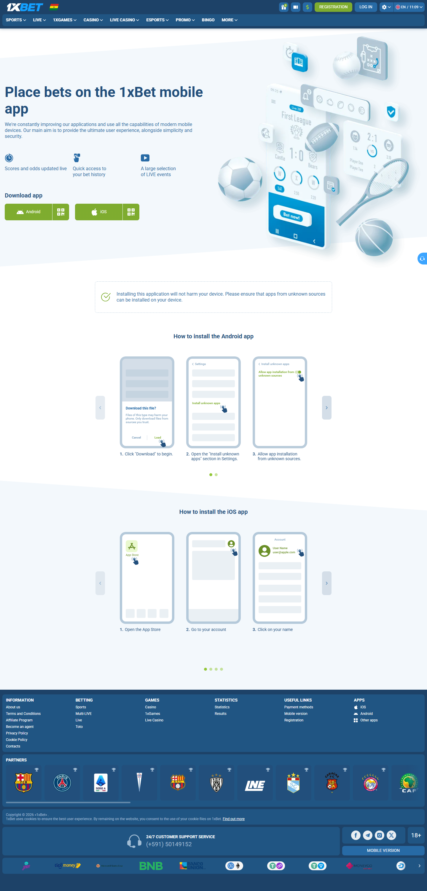 App móvil Bolivia