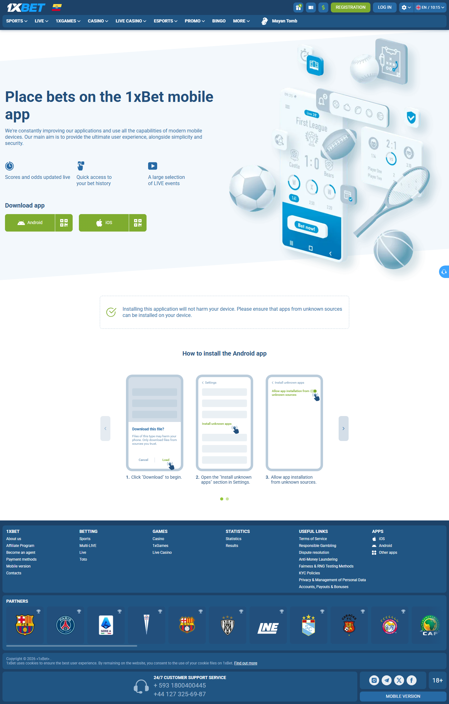 App móvil Ecuador