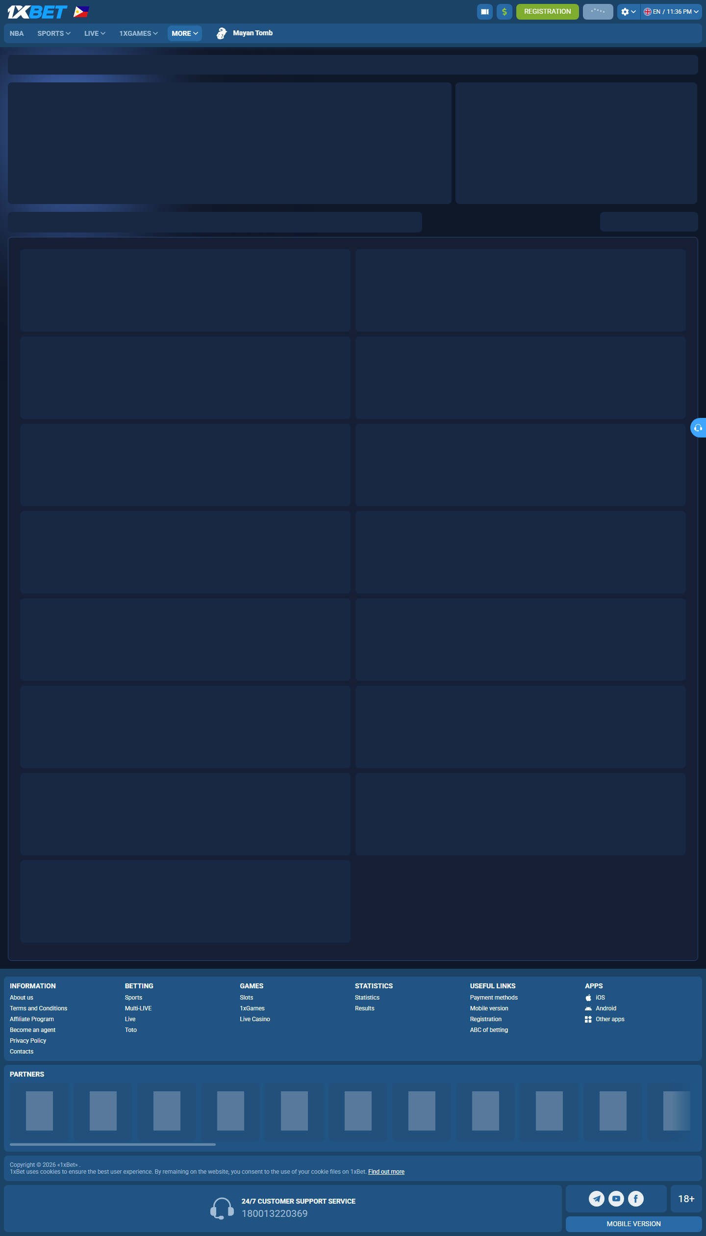 1xBet Philippines bonuses